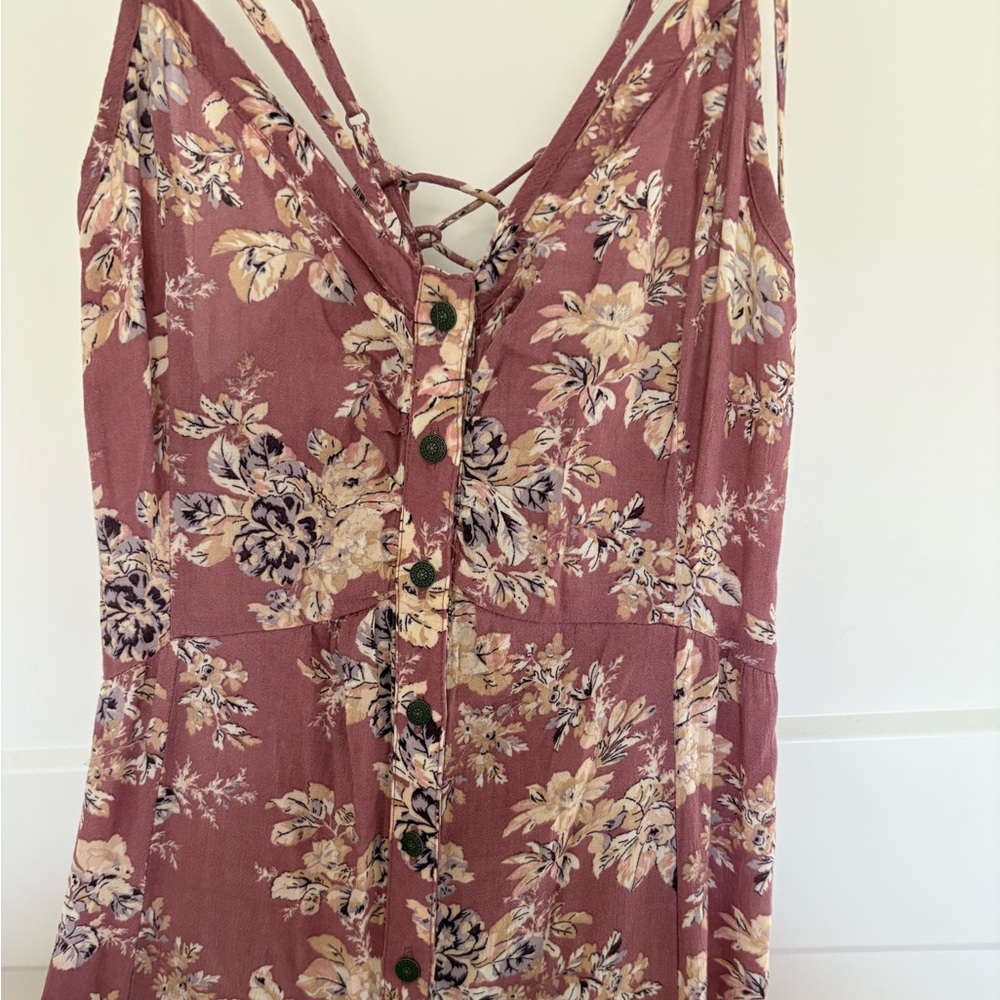 Floral Button-Down Dress